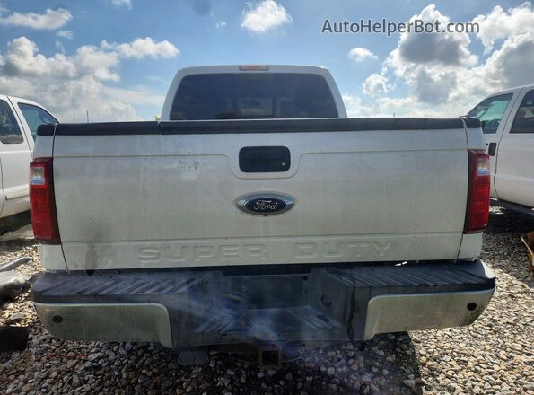 1FT7W2BT2GED10986 2016 FORD F250 White Вид ззаду