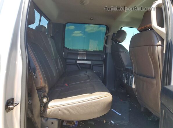 1FT7W2BT2HEB68799 2017 FORD F250 Silver Вид задніх сидінь