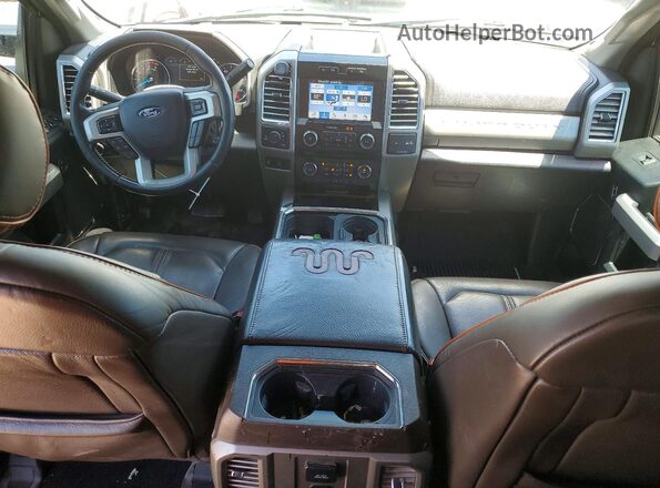 1FT7W2BT2HEB68799 2017 FORD F250 Silver Вид панелі приладів