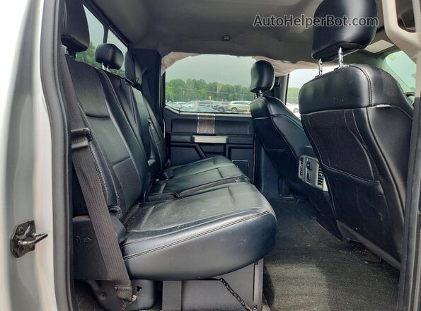 1FT7W2BT2HEC05673 2017 FORD F250 Silver Rear seats view