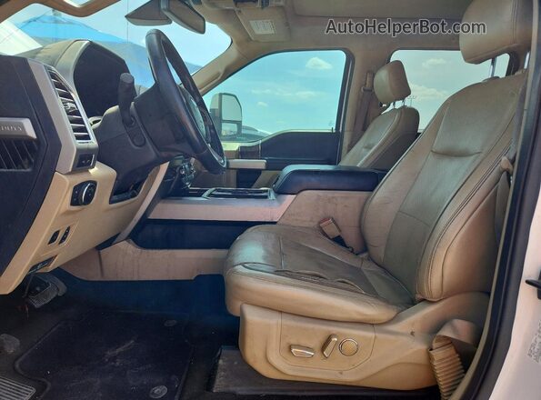 1FT7W2BT2HEF10378 2017 FORD F250 White Front interior view