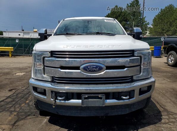 1FT7W2BT2JEB71773 2018 FORD F250 White წინა ხედი