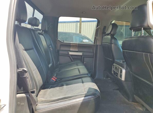 1FT7W2BT2JEB71773 2018 FORD F250 White უკანა სავარძლების ხედი