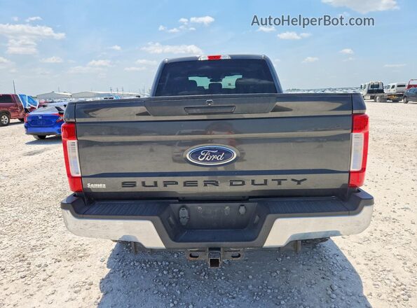 1FT7W2BT2JEB91067 2018 FORD F250 Gray უკანა ხედი