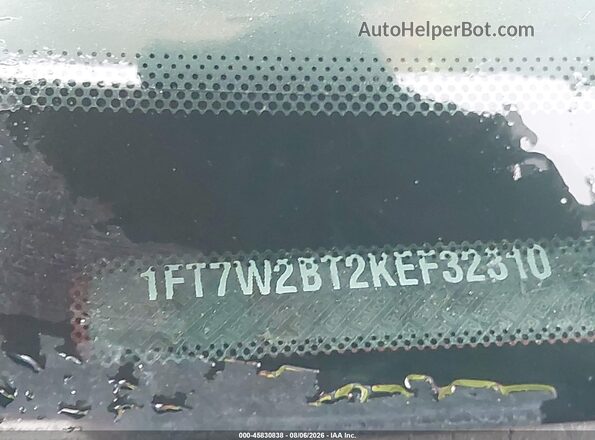 1FT7W2BT2KEF32310 2019 FORD F-250 Red Engine compartment view