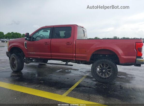 1FT7W2BT2KEF32310 2019 FORD F-250 Red 360 interior view
