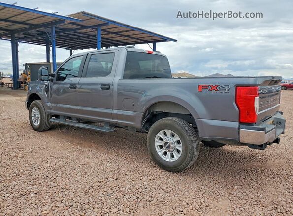 1FT7W2BT2MED71041 2021 FORD F250 Gray Задня ліва чверть