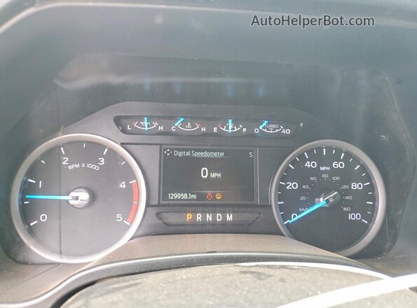 1FT7W2BT2MED71041 2021 FORD F250 Gray Вид щитка приладів