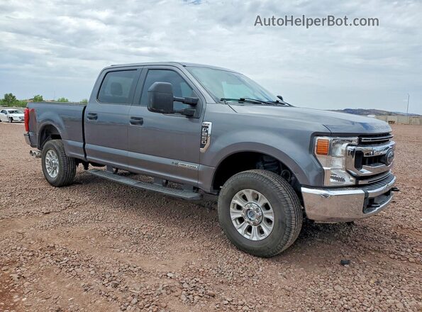 1FT7W2BT2MED71041 2021 FORD F250 Gray Передня права чверть