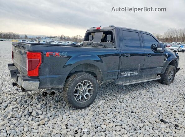 1FT7W2BT2MED87112 2021 FORD F250 Black Задня права чверть