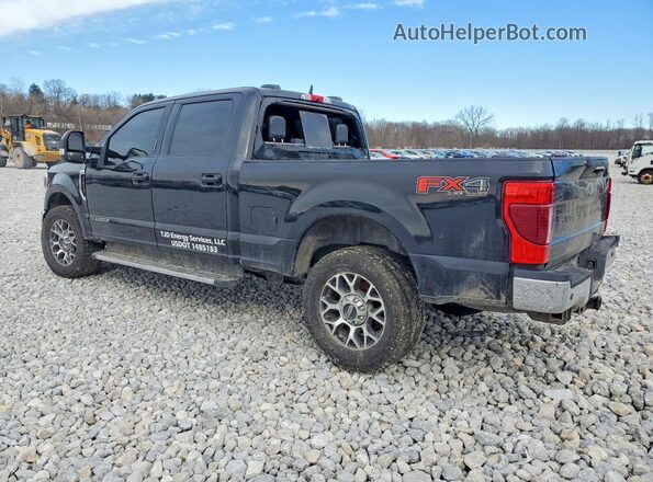 1FT7W2BT2MED87112 2021 FORD F250 Black Задня ліва чверть
