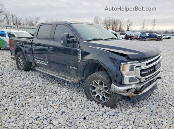1FT7W2BT2MED87112 2021 FORD F250 Black Передня права чверть