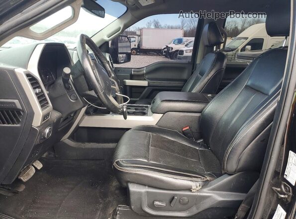 1FT7W2BT2MED87112 2021 FORD F250 Black Вид салону спереду