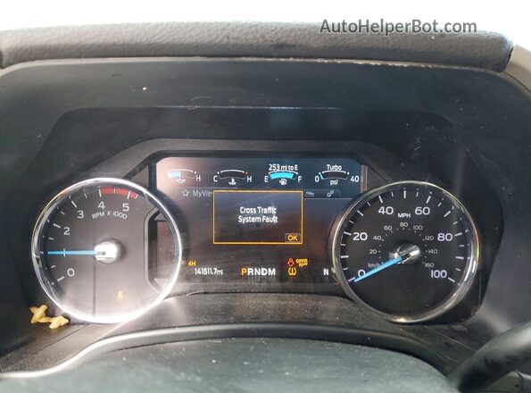 1FT7W2BT2MED87112 2021 FORD F250 Black Вид щитка приладів