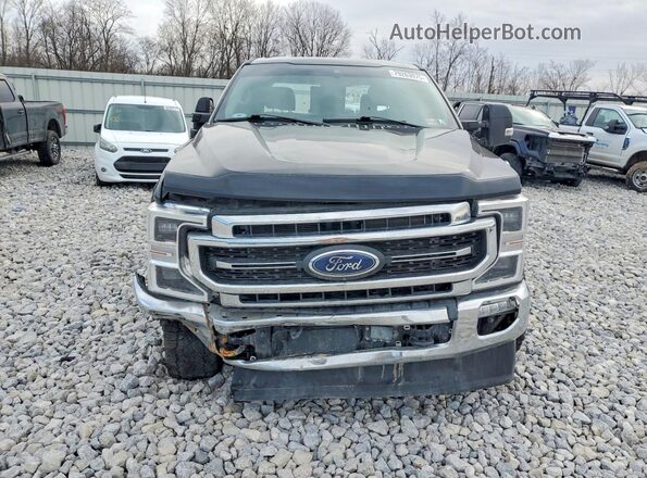 1FT7W2BT2MED87112 2021 FORD F250 Black Вид спереду
