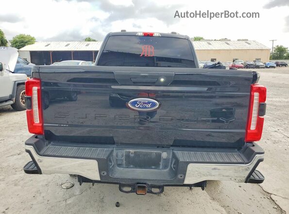1FT7W2BT2PEC03968 2023 FORD F250 Black უკანა ხედი