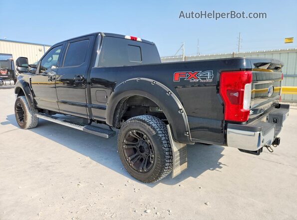 1FT7W2BT3HEC40674 2017 FORD F250 Black Trasero izquierdo