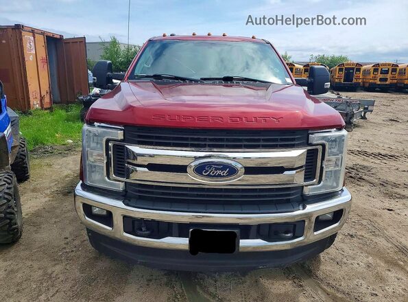 1FT7W2BT3HED22307 2017 FORD F250 Red Вид спереду