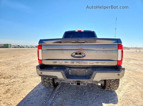 1FT7W2BT3HED41035 2017 FORD F250 Silver Հետևի տեսք