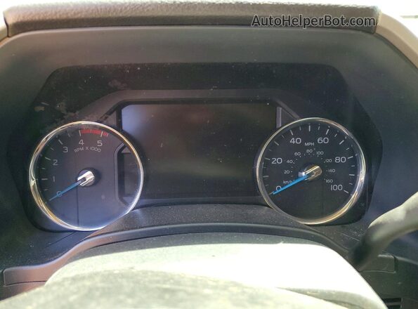 1FT7W2BT3HED89974 2017 FORD F250 Black Widok zestawu wskaźników