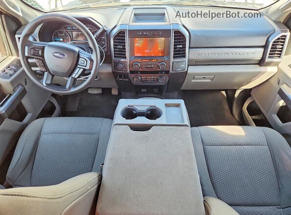 1FT7W2BT3KEC16897 2019 FORD F250 White Առջևի վահանակի տեսք