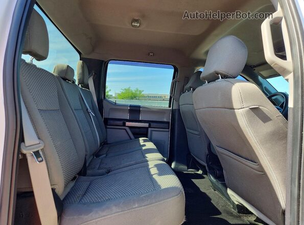 1FT7W2BT3KEC16897 2019 FORD F250 White Հետևի նստատեղերի տեսք