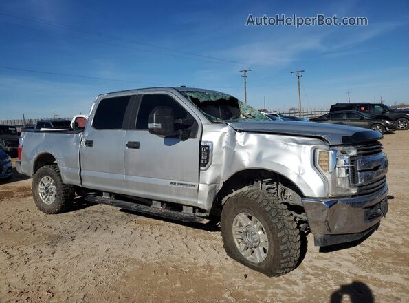 1FT7W2BT3KEE43149 2019 FORD F250 Silver Przód prawy