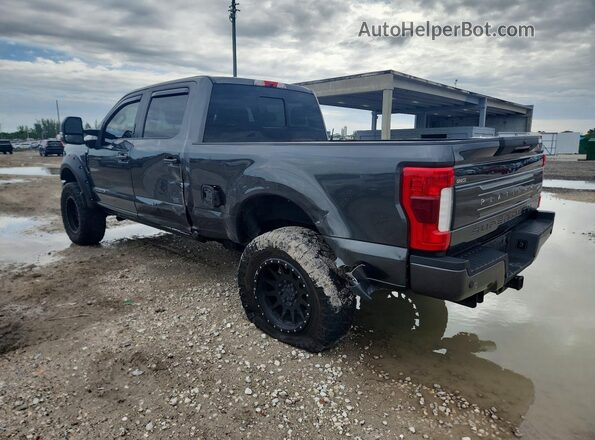 1FT7W2BT3KEE63398 2019 FORD F250 Серый Задняя левая четверть