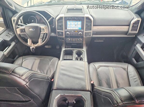 1FT7W2BT3KEE63398 2019 FORD F250 Серый Вид панели приборов