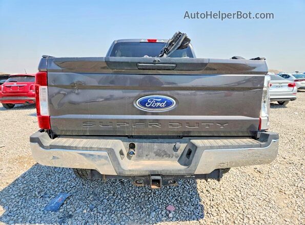 1FT7W2BT3KEF12745 2019 FORD F250 Gray Widok z tyłu