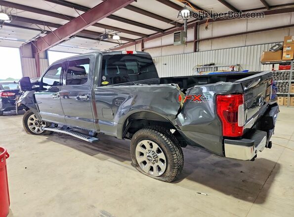 1FT7W2BT3KEG34943 2019 FORD F250 Gray Trasero izquierdo