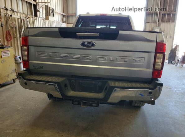 1FT7W2BT3MEC60322 2021 FORD F250 Silver უკანა ხედი