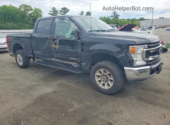 1FT7W2BT3NEE58416 2022 FORD F250 Черный Передняя правая четверть