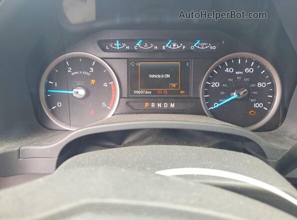 1FT7W2BT3NEE58416 2022 FORD F250 Черный Вид щитка приборов