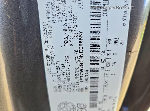 1FT7W2BT3NEE98687 2022 FORD F250 Серый Вид подкапотного пространства