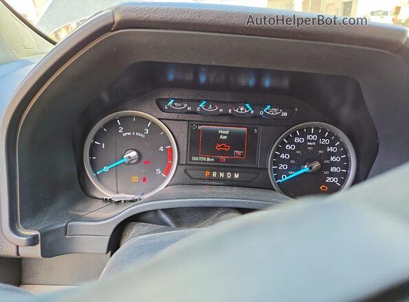 1FT7W2BT3NEE98687 2022 FORD F250 Серый Вид щитка приборов