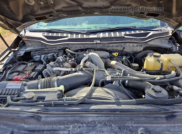 1FT7W2BT3NEE98687 2022 FORD F250 Серый Вид задней части салона