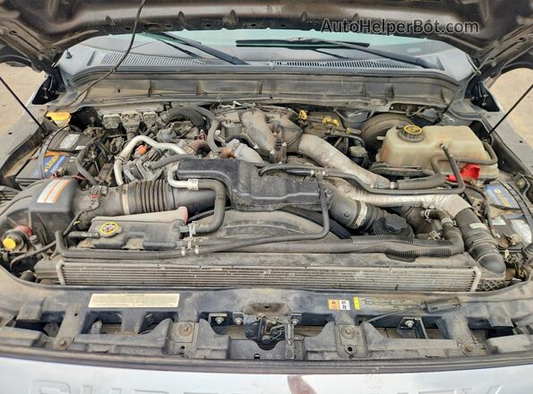 1FT7W2BT4GEC35773 2016 FORD F250 Gray Rear interior view