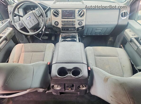 1FT7W2BT4GEC35773 2016 FORD F250 Gray Dashboard view