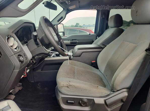 1FT7W2BT4GEC35773 2016 FORD F250 Gray Front interior view