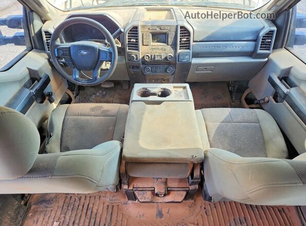 1FT7W2BT4HEF35489 2017 FORD F250 White Առջևի վահանակի տեսք