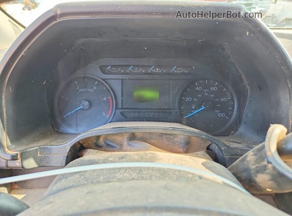 1FT7W2BT4HEF35489 2017 FORD F250 White Սարքավորումների վահանակի տեսք