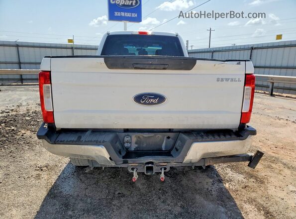 1FT7W2BT4JEC38891 2018 FORD F250 White უკანა ხედი