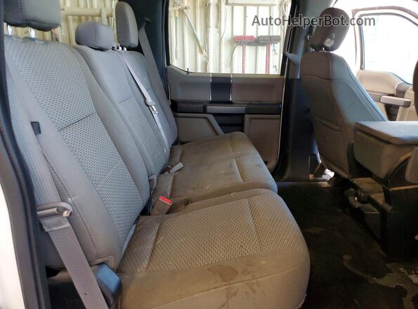 1FT7W2BT4JEC38891 2018 FORD F250 White უკანა სავარძლების ხედი