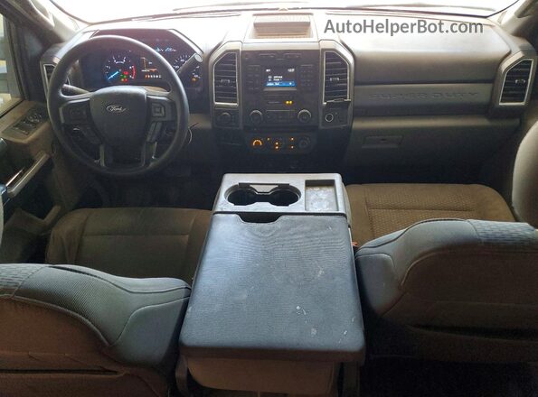 1FT7W2BT4JEC38891 2018 FORD F250 White წინა პანელის ხედი