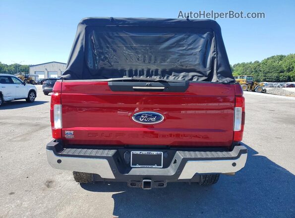 1FT7W2BT4KEC76297 2019 FORD F250 Red Հետևի տեսք
