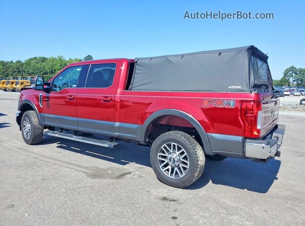 1FT7W2BT4KEC76297 2019 FORD F250 Red Հետևի ձախ