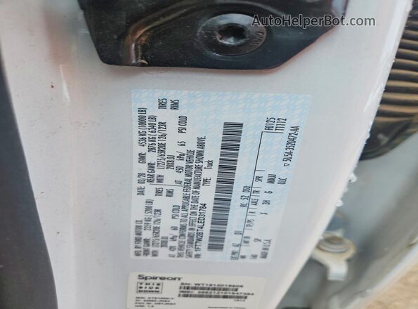 1FT7W2BT4LED31784 2020 FORD F250 Two Tone Widok komory silnika