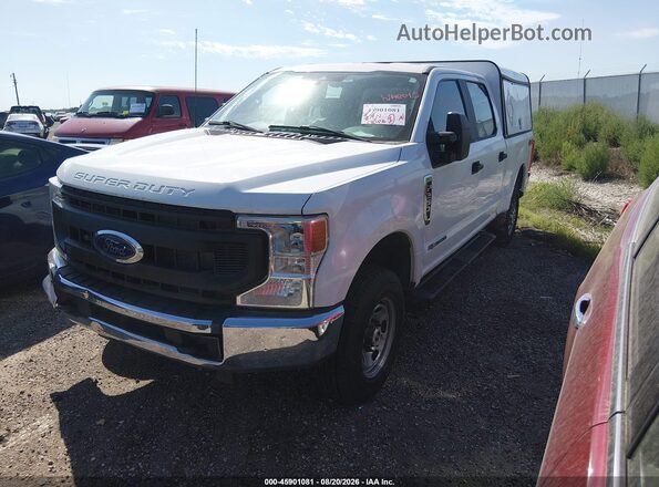 1FT7W2BT4MED94546 2021 FORD F-250 Белый Передняя левая четверть