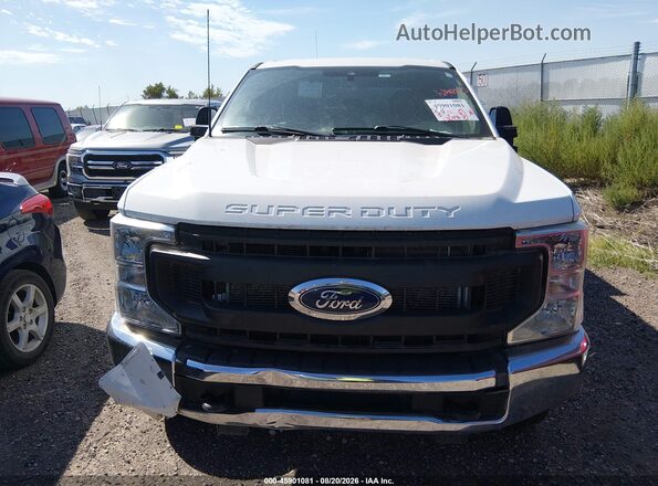 1FT7W2BT4MED94546 2021 FORD F-250 Белый Вид щитка приборов